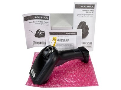 NEW! Datalogic PowerScan PM9501 Wireless Barcode Scanner w/Kit in BOX NoBase 