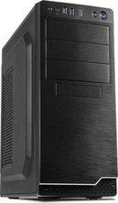 Inter-Tech IT-5916, 500 Watt ATX Midi Tower, schwarz