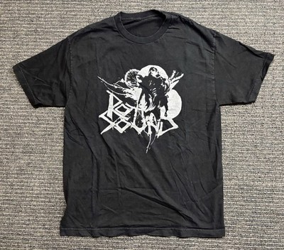 Rotten Sound Band Shirt Men's L Black Grindcore Death Metal Finland Graphic Tee