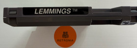 Lemmings Nintendo Nes Game Cart PAL A UK Version komplett gereinigt & getestet