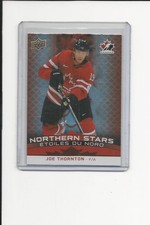 Joe Thornton 2025-26 Tim Hortons ( Northern Stars ) card # NS-13