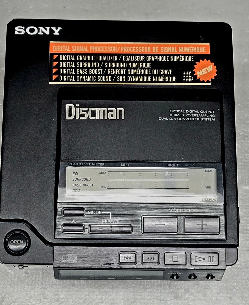 Sony D-555 Discman CD Player need service | eBay