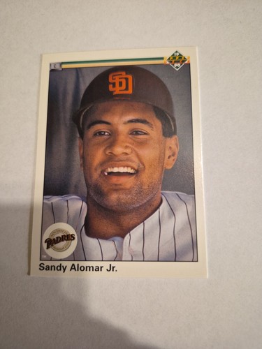 Sandy Alomar Jr. #655 1990 Upper Deck card