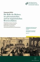 Die Rolle Des Richters Im Adversatorischen Und Im Inquisitorischen Beweisve ...