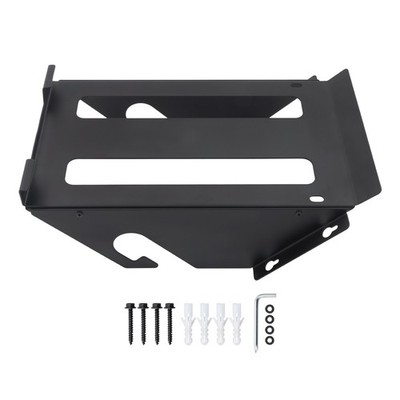 Circular Saw Holder Wall Mount Heavy Duty Metal Storage Rack Organizer Black