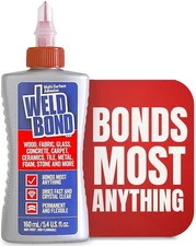 Weldbond All Purpose Glue, Bonds Most Anything! Non-Toxic Glue, Use as Wood Glue