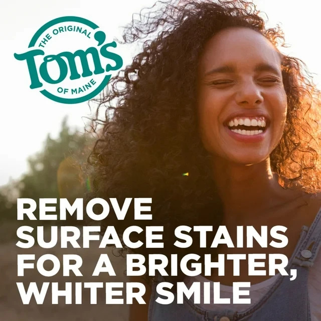 Tom's of Maine Toothpaste - Anti Plaque - White - 2 pack