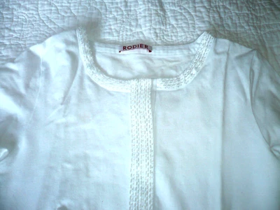 HAUT EN COTON perlé - Photo 1/3