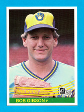 1984 Donruss #246 Bob Gibson NM-MT+ MINT *CENTERED* Milwaukee Brewers