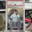 2013 Bowman Sterling Aaron Judge Autograph Prospects PSA 10 On Card Auto Pop 77