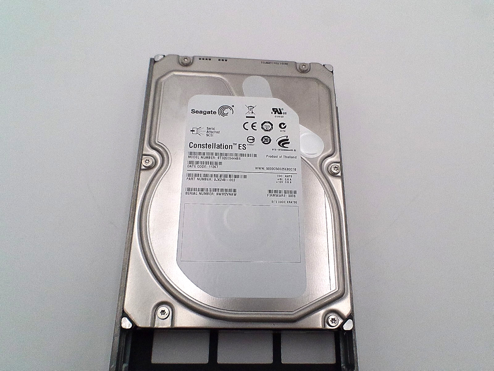 SEAGATE 2TB 7.2K RPM SAS, 3.5-inch (ST32000444SS)