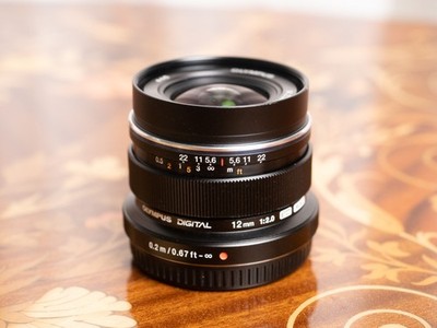 Olympus M.Zuiko Digital ED 12mm f/2 f2.0 OM System Lens READ DESCRIPTION
