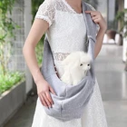 Puppy Carry Bag Small Dog Carrier Rabbit Double-sided Travel Portable