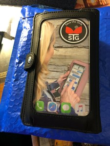 get touch screen purse