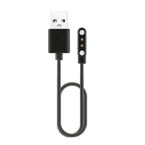 Câble Chargeur Données USB 2 Broches Chargeur Magnétique Longueur 60cm pour Smart Watch 2.84mm - Photo 9/15