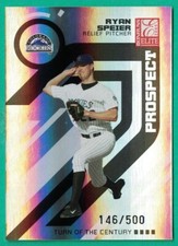 2005 Donruss Elite Turn of the Century #177 Prospects Ryan Speier #'d/500