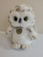 Aurora World Snowy Owl Miyoni Tots Cute Adorable Plush Stuffed Animal Toy 9"
