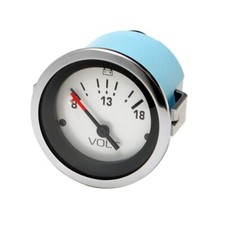 Teleflex Boat Volt Gauge 63963 | Lido Series 2 Inch