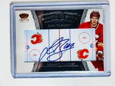 2012-13 Crown Royale Scratching the Surface Autographs #7 Sven Baertschi Flames