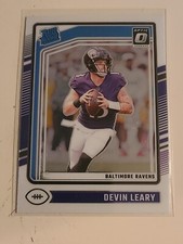 2024 Donruss Optic Devin Leary Rated Rookie Baltimore Ravens #227