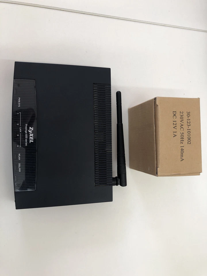 Zyxel Gateway P-660HW-T1 v3 WiFi Modem ADSL2+ , 4 Ethernet Port Router, Firewall - Image 3 of 4