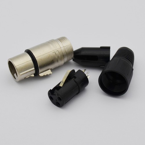 2,Male to Female 2ft XLR Cable, Balanced, Ideal for Microphones and Speakers - Picture 8 of 15