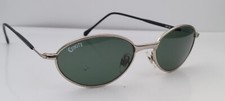 Vintage Coyote GP-25 Silver Oval Metal Sunglasses FRAMES ONLY