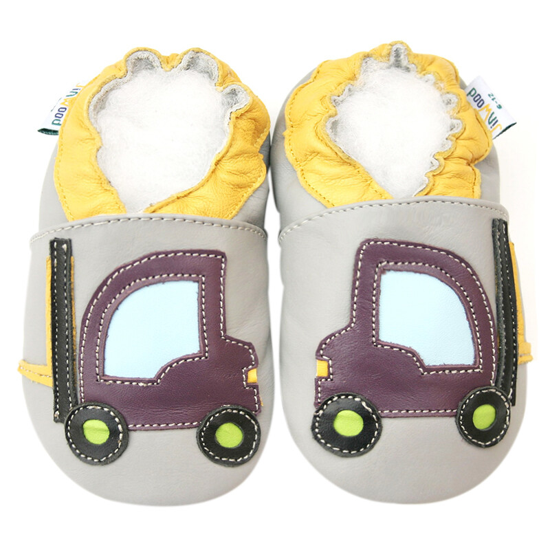 Boys Shoes Infant Toddler Moccasin Soft Sole Booties 0-3y