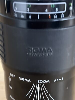 Sigma 75~200mm Auto Focus Zoom lens | eBay