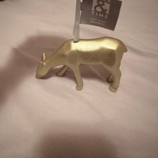 Christmas Gold Deer Ornament
