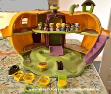 Citrouille Magique Vulli + 1 cheval + 8  personnages+ accessoires, vintage