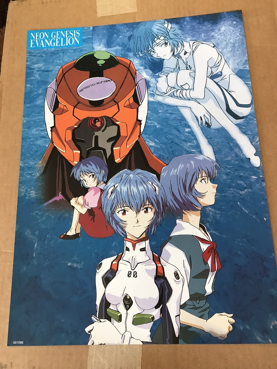 Neon Genesis Evangelion Wall Glossy Poster Picture Anime Ayanami