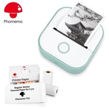 Phomemo T02 Mini Printer Portable Sticker Bluetooth Thermal Printing Best Gift