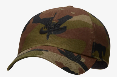 nike camo hat army