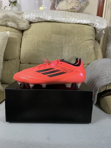 Adidas F50 Elite SG Red Football Boots BNIB Size 7.5uk Men’s IF1296 - Picture 11 of 19