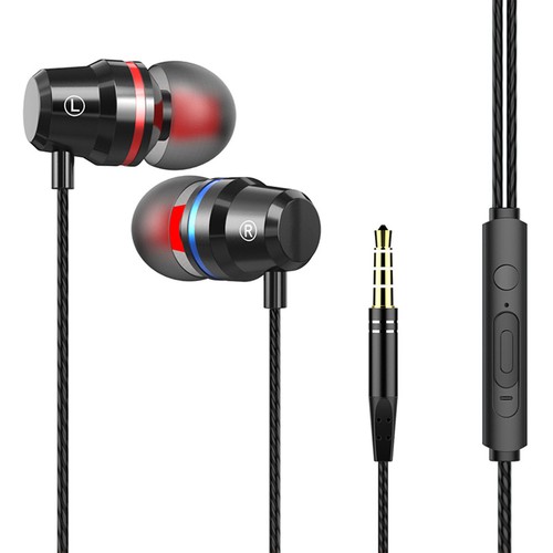 Earphones InEar Headphones With Micr 3.5mm Wired For Ios And Android Smartphones - Picture 23 of 37