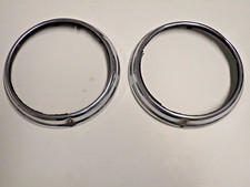 1950 1951 1952 1953 Diamond T Truck Headlight Rings Bezels 1950 1951 1952 1953 Diamond T Truck Headlight Rings Bezels