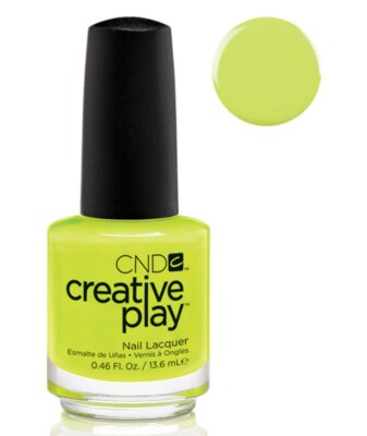 CND Nail Lacquer Creative Play -Carou celery - 13.6ml NEW NEU