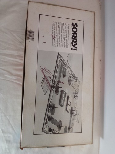 Vintage 1972 Parker Brothers Sorry Board Game - Picture 5 of 5