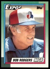 Bob Rodgers 1990-91 Topps #81 Montreal Expos