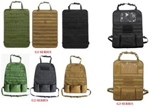 Tactical Scorpion Gear MOLLE Car Auto Truck Seat Back Storage Organizer Ipad