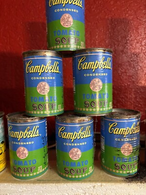 Andy Warhol Campbell Tomato Soup Cans 50 Years Art Of Soup 2014 UNOPENED Target