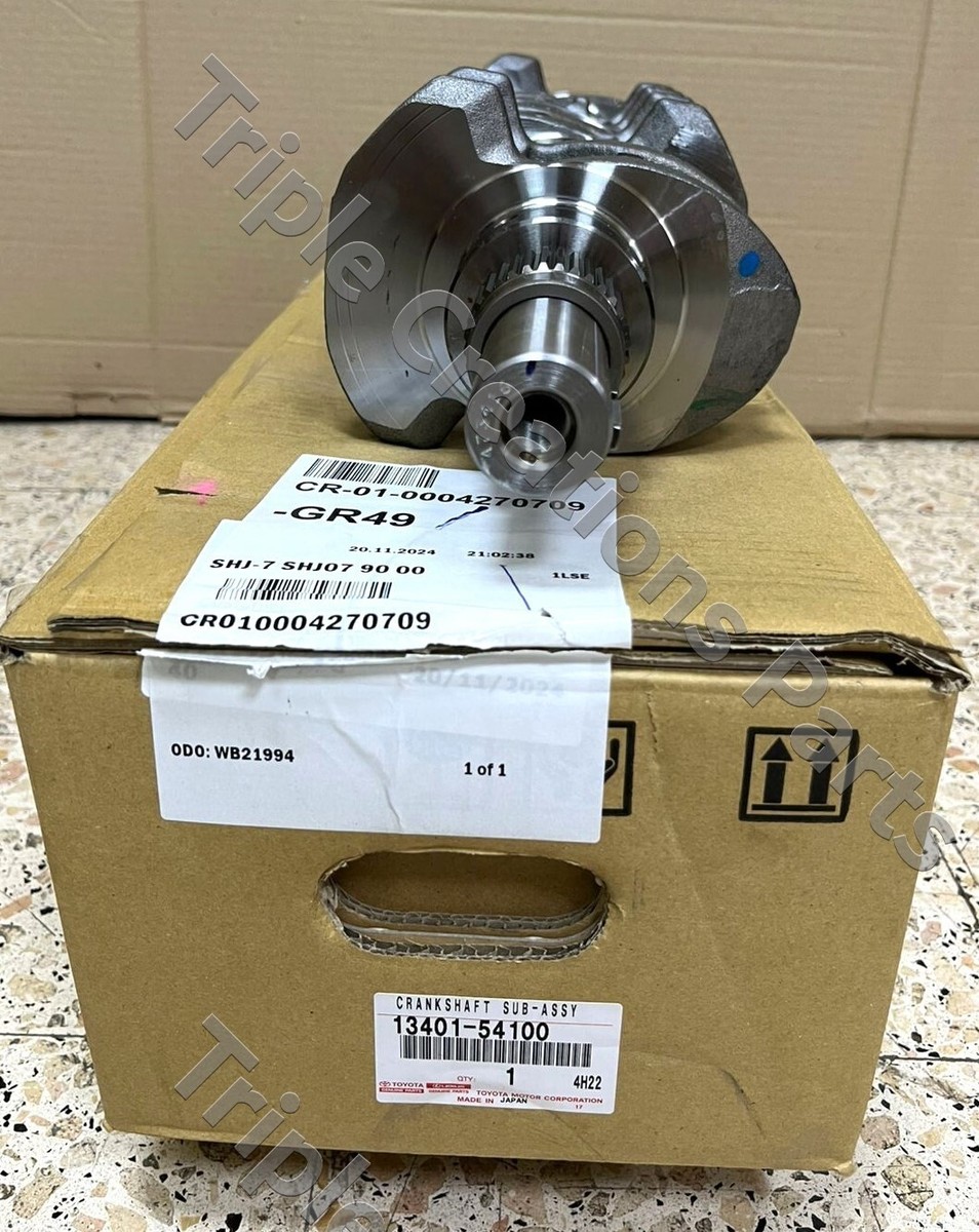 からんば3点 Genuine 1340154100 Toyota Crankshaft Sub-Assy 13401-54100 OEM | eBay