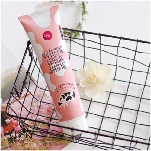 2x CATHY DOLL WHITE MILK SHINE PEELING KÖRPERPEELING feuchtigkeitsschonend 32... - Bild 4 von 10