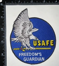 USAFE USAF Europe Freedom’s Guardian Ramstein AFB Germany HOOK & LOOP Patch
