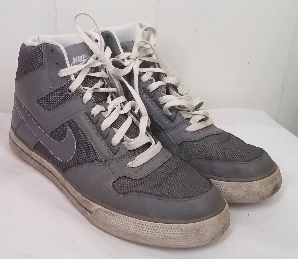 Lui krijgen waarom niet Nike Delta Force High AC Mens gray sneakers tennis Shoes size 12 | eBay