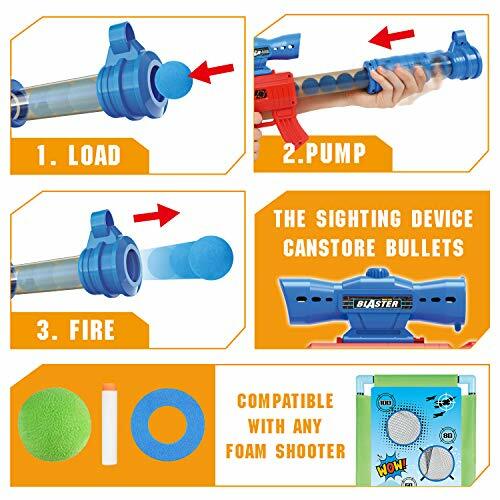 SpringFlower Shooting Game Toy for 5 6 7 8 9 10+ Years Olds Boys,2pk