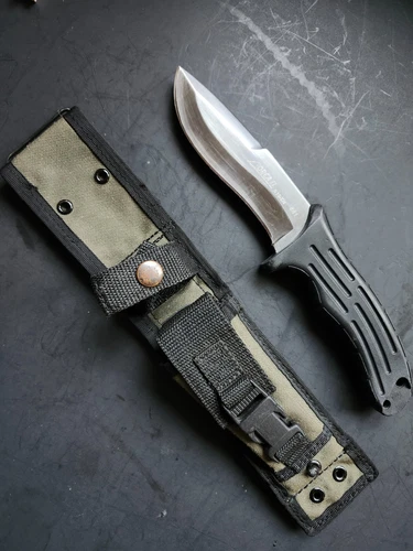 Boker Orca II Solingen Germany Survival Diver Hunting Tactical Orca Knife Sheath