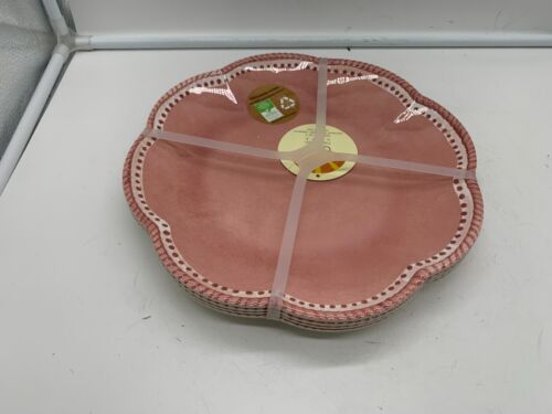 C & C Home Melamine 10.5in Spring Dinner Plate Set of 4 BB01B33021