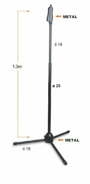 Asta per microfono, con base tripoide MSA-880
